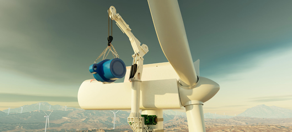 風機維運更簡單， KoalaLifter 推出「自升式起重機」自己爬