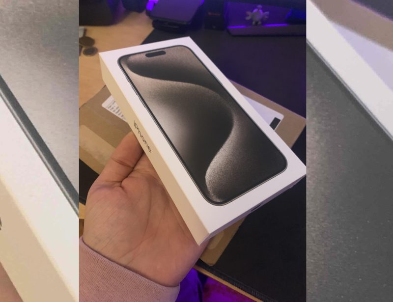 英消費者在蘋果官網下訂 iPhone 15 Pro Max,卻收到山寨機