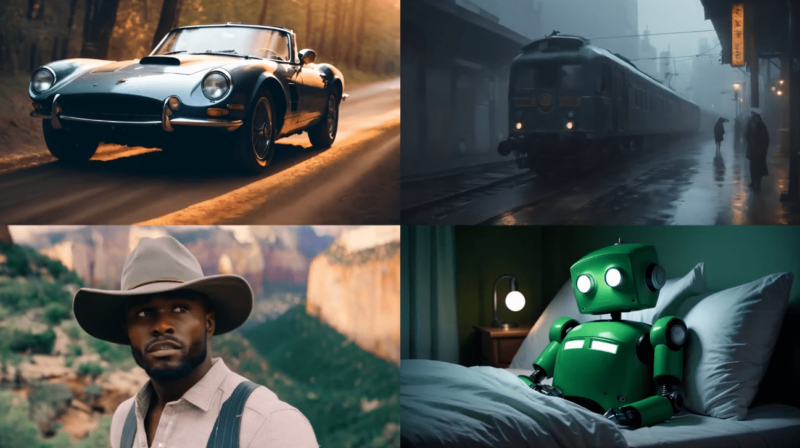 Stable Video Diffusion 發表，可用圖片產生影片