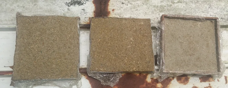 廢棄稻穀與舊報紙揉一揉，成環保建築隔熱材