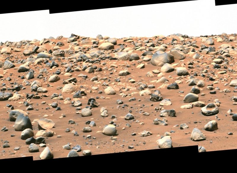 巨石滾滾分布，毅力號發現火星湧出大量水強力證據