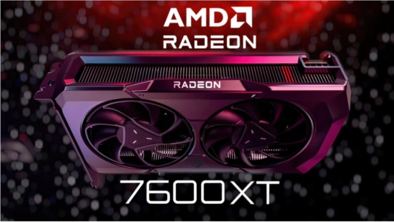 AMD 發表 Radeon RX 7600 XT 16GB 顯示卡，建議售價 329 美元