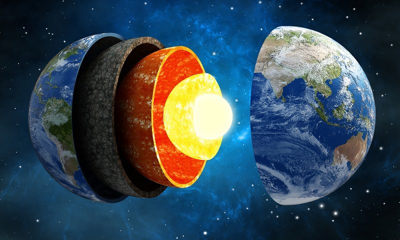 科學新發現：內核和地函間的些微錯位，就造成地核每 8.5 年擺動一次