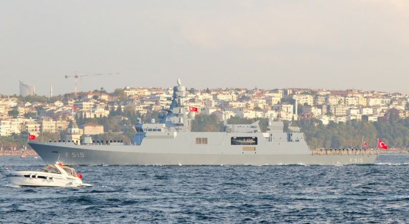 土耳其海軍也下水餃，總統埃爾多安一次接收四艘國產軍艦