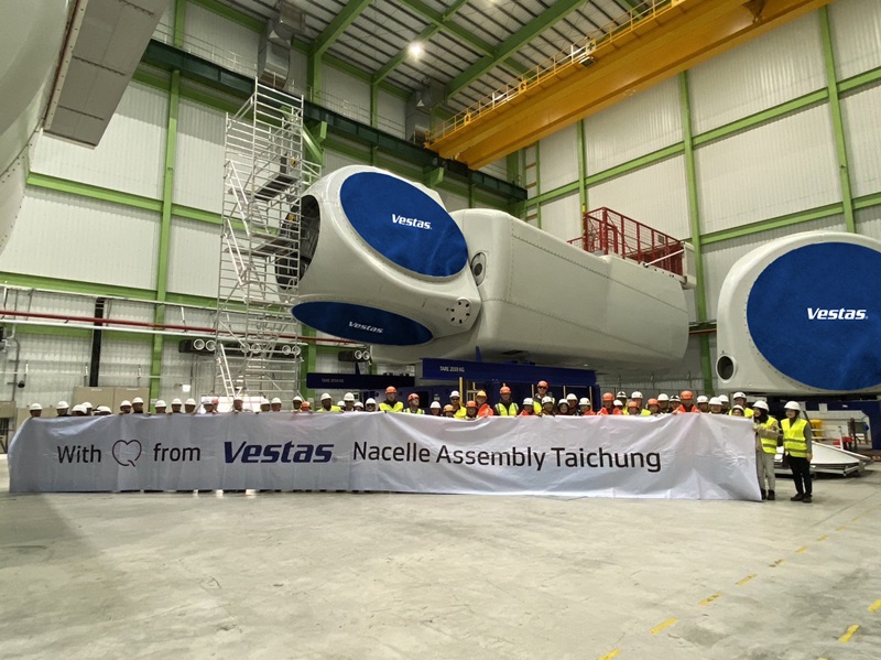 在地化新里程，Vestas 完成 V174 風機輪轂與機艙安裝測試工程 TechNews 科技新報