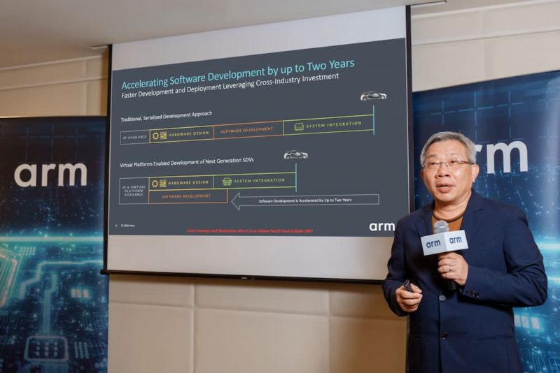 Arm 首度將 v9 架構導入車用領域，加速汽車開發週期長達兩年
