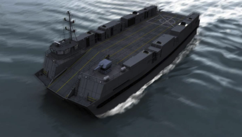 時速超過 50 節，德士隆推出高速兩棲登陸艇