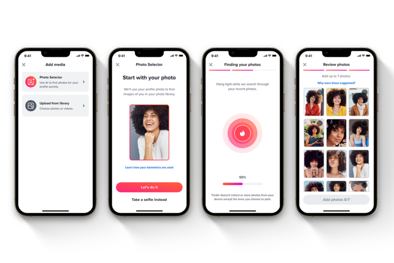 Tinder 新增 AI 功能,幫忙選擇最吸引人的檔案照