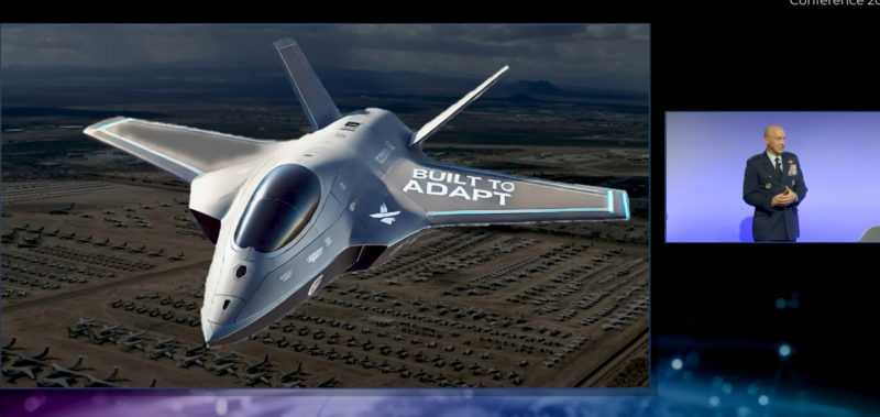 NGAD 太貴，美軍高層演講首度出現輕型匿蹤戰機概念