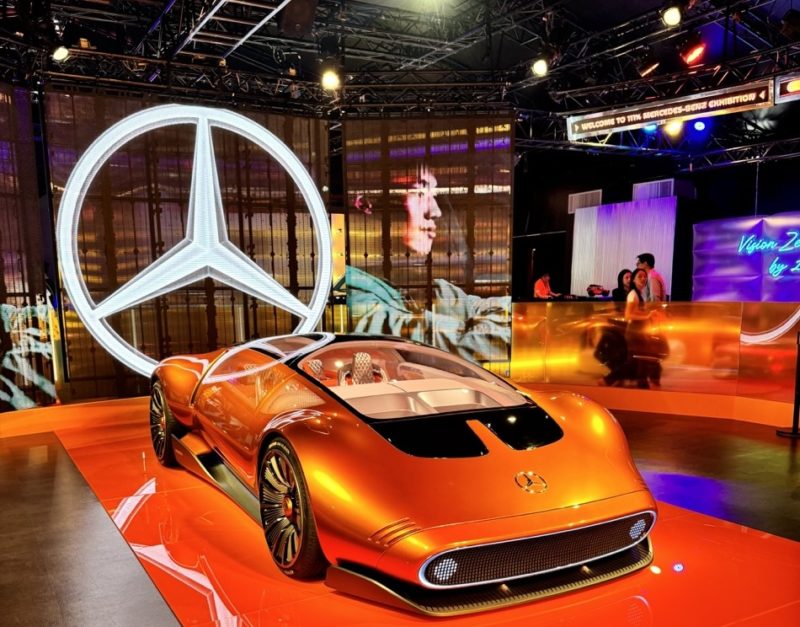 賓士概念車首度登台，貼身直擊 Vision One-Eleven 和純電 G-class