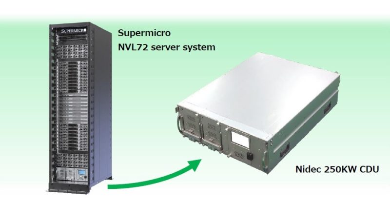 Nidec 出貨新型水冷模組 CDU，用於美超微 NVL72