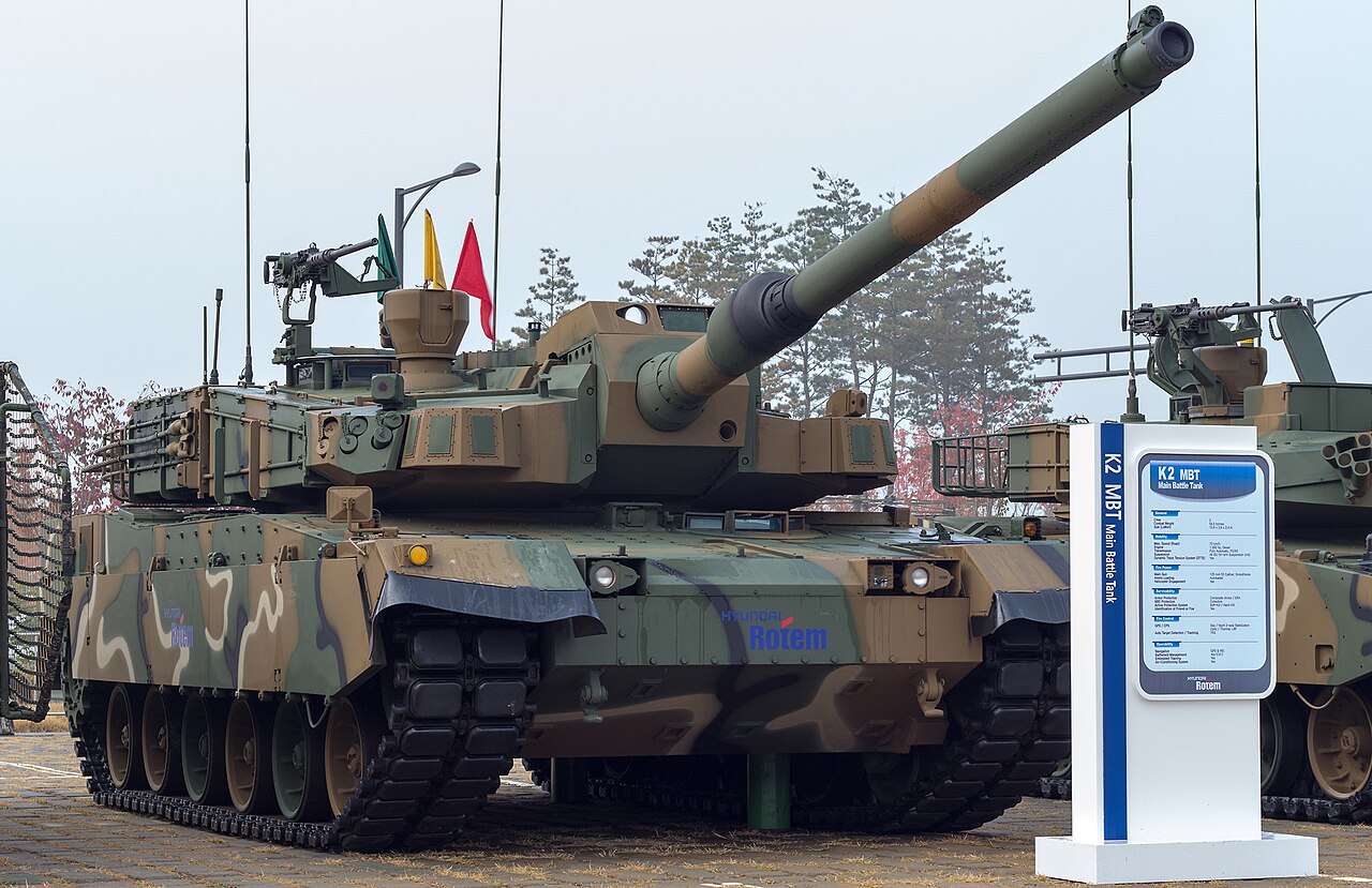 K2 黑豹（KNMBT, Korean New Main Battle Tank（韓國新主力戰車）