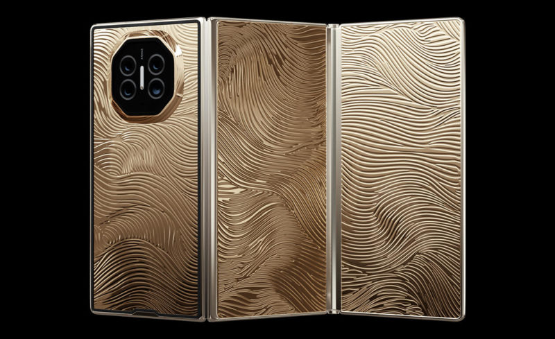 土豪中的土豪，Caviar 18K 金 Mate XT 要價超過 300 萬元