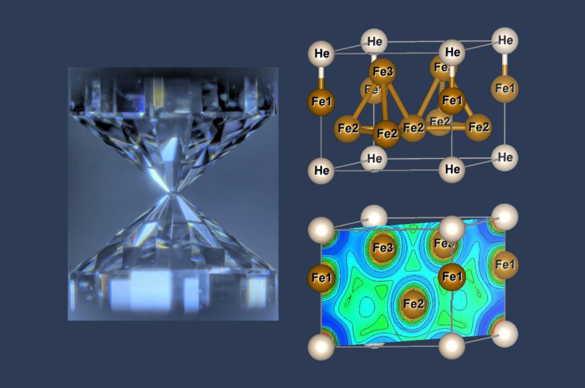 地球核心可能存在大量氦,新研究發現氦可在高溫高壓下與鐵結合 | TechNews 科技新報