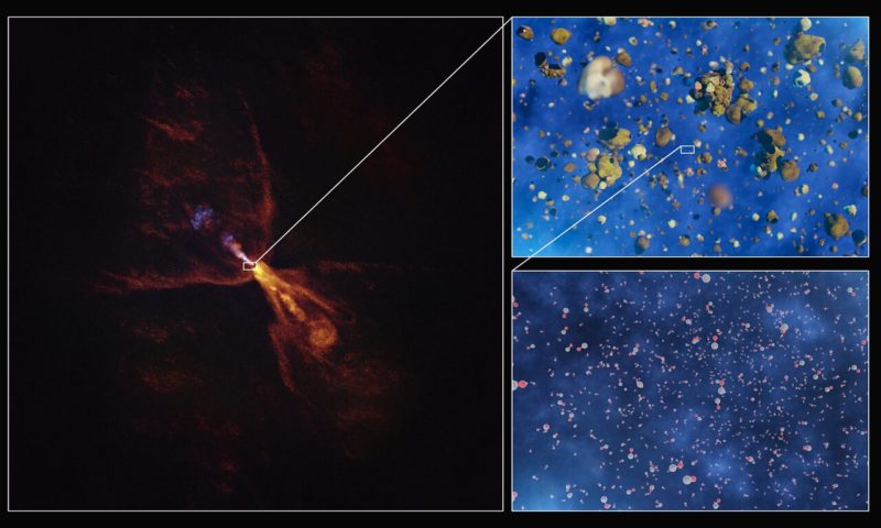1,300 光年外首次目睹孕育新行星的凝結礦物,有望見證新太陽系形成