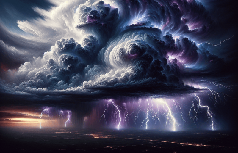 解開大氣物理謎團,新數學模型解釋積雨雲內部觸發閃電的條件