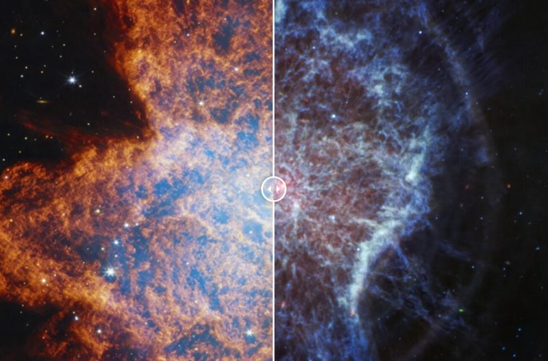 韋伯太空望遠鏡揭示複雜行星狀星雲的細節