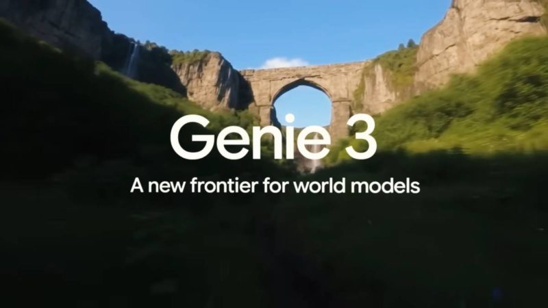 Google 打造世界模型「Genie 3」,生成動態 3D 環境奠定 AGI 基礎