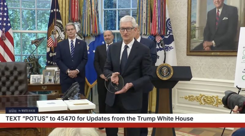 關注政策而非政治，庫克：我不是政治性很強的人