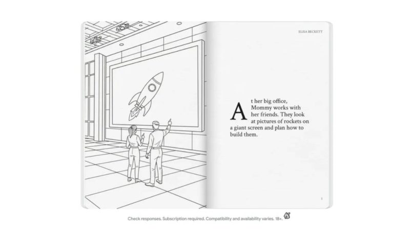 創意躍然紙上，Gemini 新增「Storybook」生成孩子專屬繪本