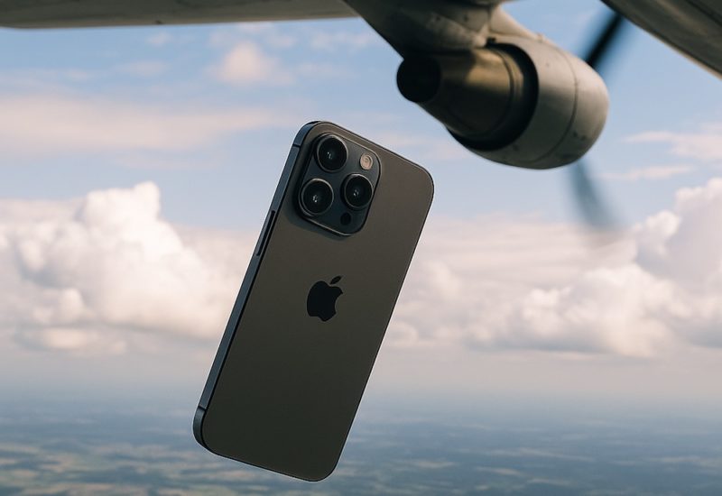 這下真的 AirDrop 了,iPhone 16 Pro 從飛機上墜落會發生什麼事?