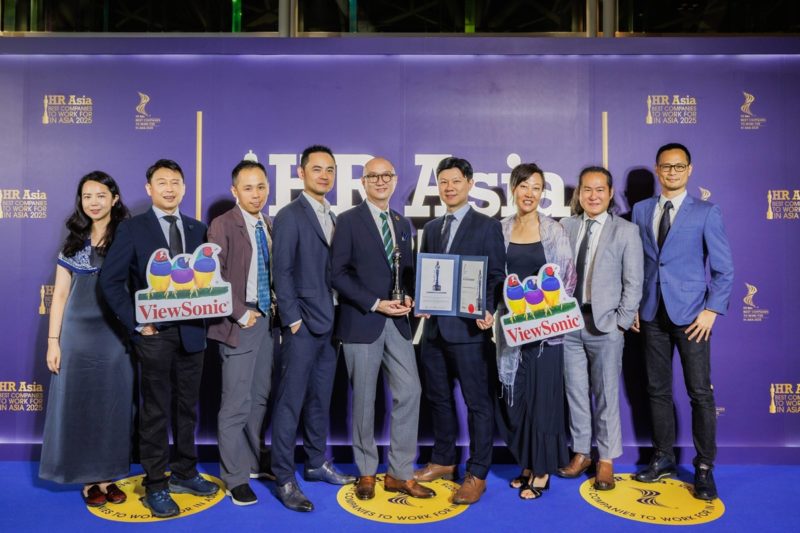 ViewSonic 三度蟬聯《HR Asia》亞洲最佳雇主獎，打造有溫度的職場成長力
