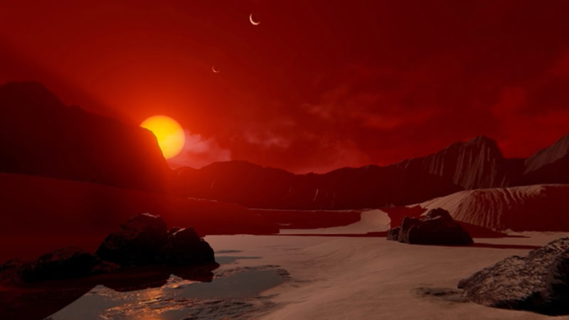 TRAPPIST-1 d 沒有類似地球的大氣層