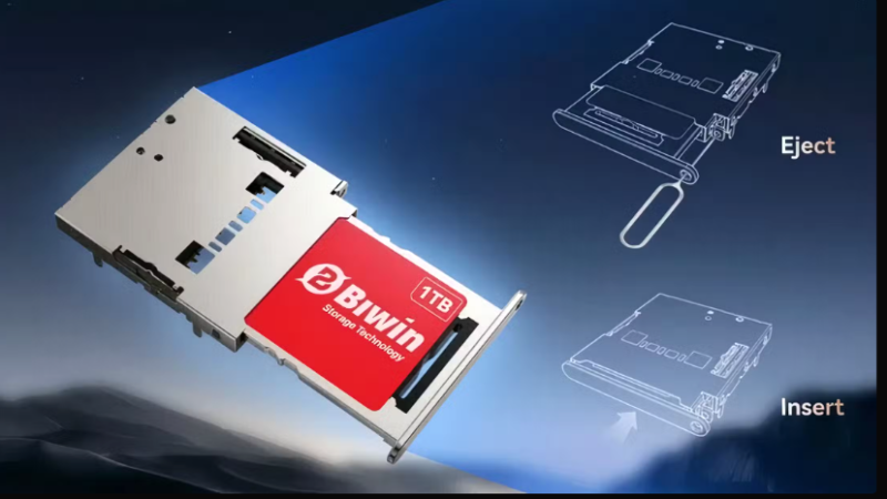 中國推出 Mini SSD 記憶卡格式，有機會與 Micro SD Express 競爭市場