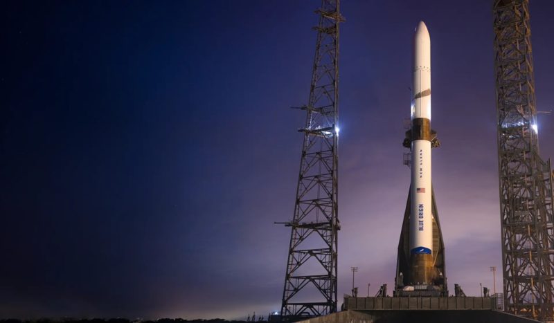 藍色起源第二枚新葛倫火箭，9 月底將發射 NASA 火星雙探測器