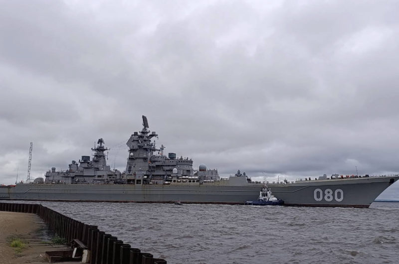 修了快 30 年，俄軍核動力巡洋艦終於開始海試