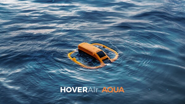 HOVERAir AQUA,全球首款 100% 防水的全自動飛行相機