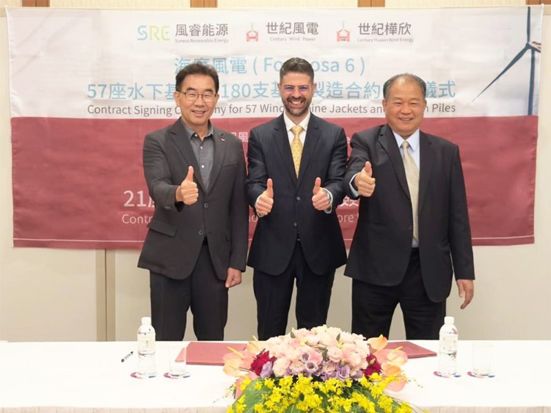風睿 3-2 風場二度結盟世紀集團，台灣最大合作案