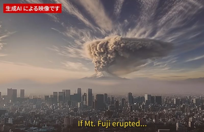 日本政府首度模擬富士山噴發,專家質疑太聳動