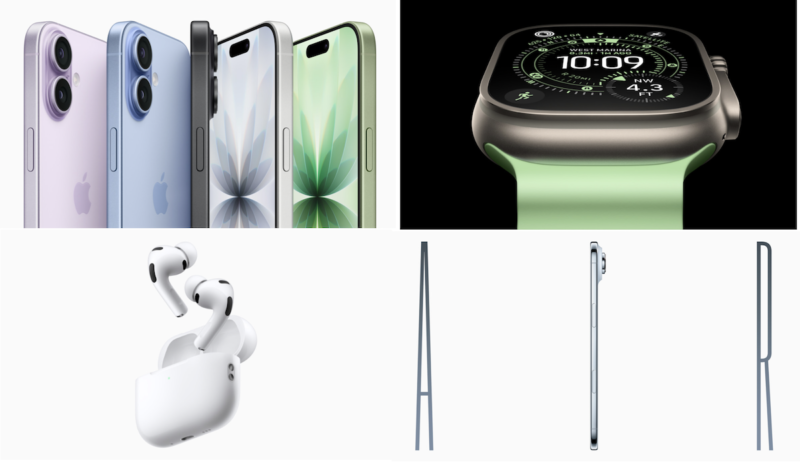 蘋果 Awe Dropping 懶人包:iPhone 17、iPhone Air、Apple Watch S11 / Ultra 3 / SE 3、AirPods Pro 3