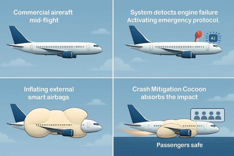 AI 監測墜機危機啟動救援,工程系學生設計「REBIRTH」計畫提升生還機率