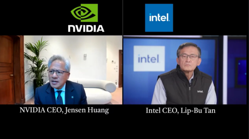 輝達與英特爾合作強調加法原則不改變原計畫,與台積電合作也將繼續