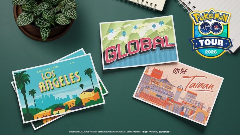 台南、洛杉磯同步舉行,「Pokémon GO Tour」明年 2/20~22 開跑