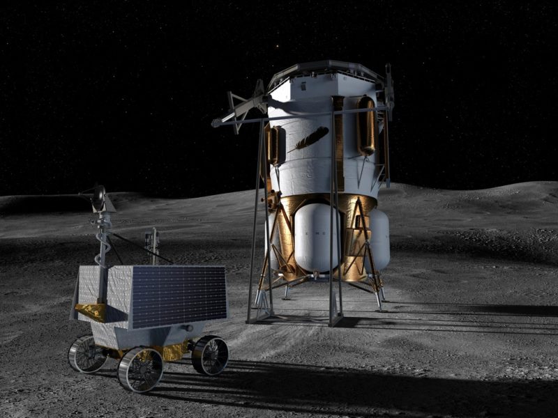 藍色起源獲 NASA 合約,VIPER 探測車終於登陸月球南極