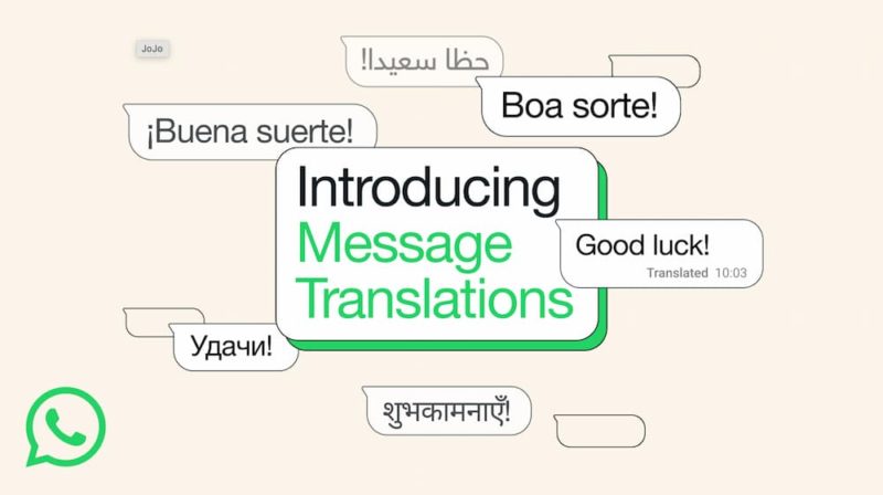 WhatsApp 推即時翻譯功能,iPhone 支援超過 19 種語言
