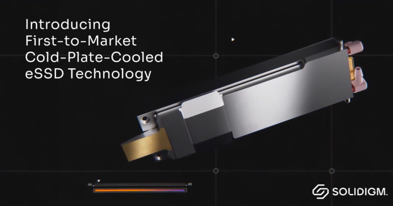 Solidigm 推出業界首款液冷 TLC SSD，助 AI 伺服器散熱