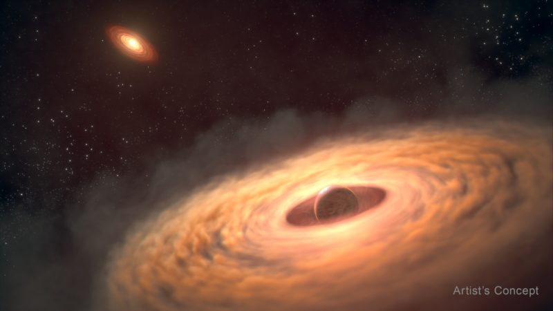 韋伯望遠鏡直擊衛星誕生地，或解開衛星形成祕密