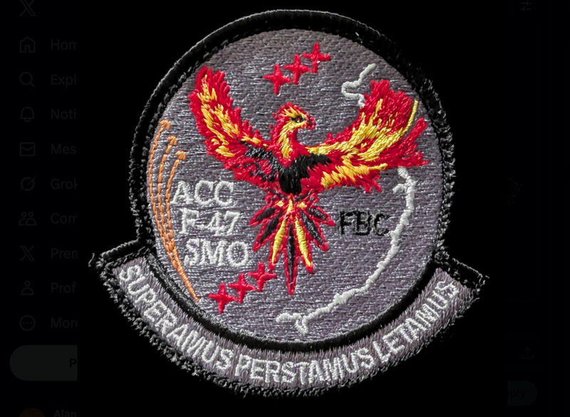 F-47 已有代號？美軍新臂章秀線索