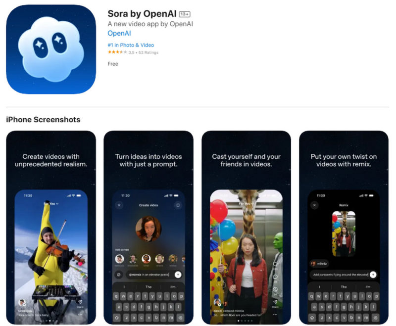 Sora 邀請碼交易火熱！eBay 價格飆至 45 美元，OpenAI 急發禁令