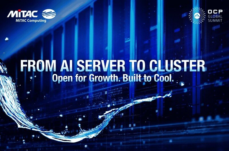 MiTAC Computing 神雲科技以 AI 叢集整合方案亮相 2025 OCP Global Summit,推動資料中心邁向開放與節能未來