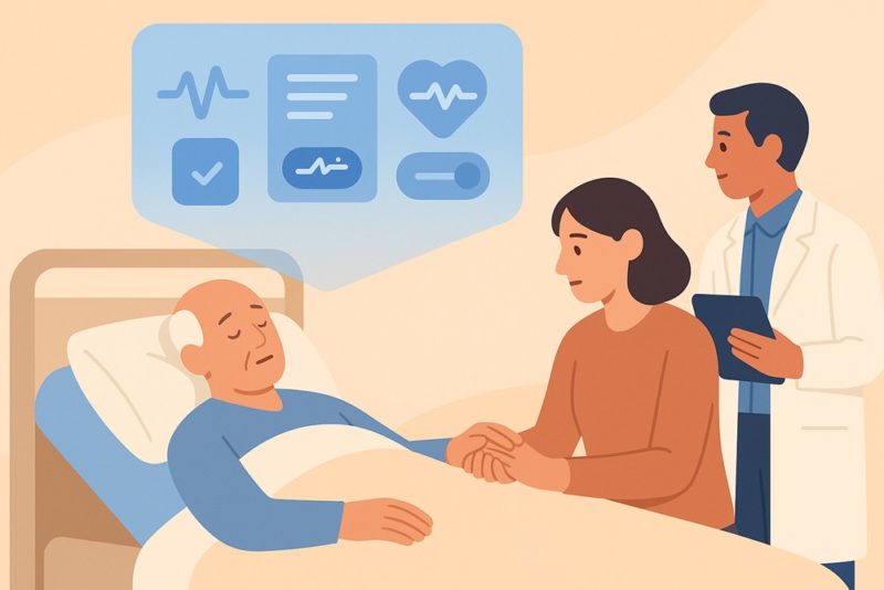當你臨終無法說話,AI 能幫忙做「生死決策」?科學家正在研究