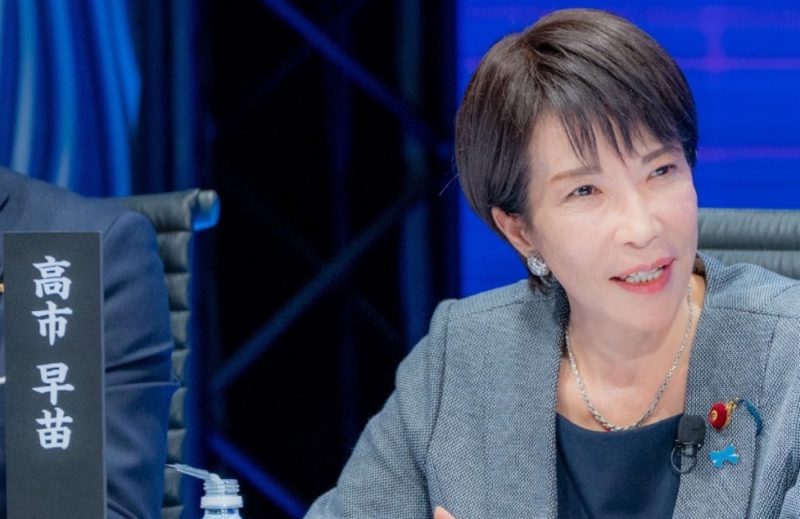 高市早苗在眾院首相選舉勝出，成為日本首位女首相