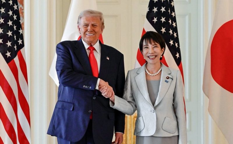 日美首腦會談  川普:接獲日本大量新軍備訂單