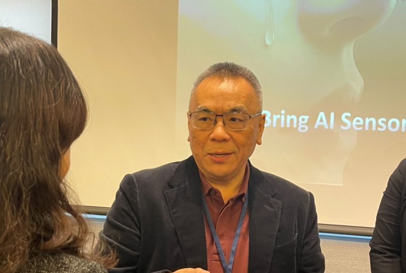 致伸董事長潘永中：整合聲學與影像技術，AI 感測融合成新成長引擎