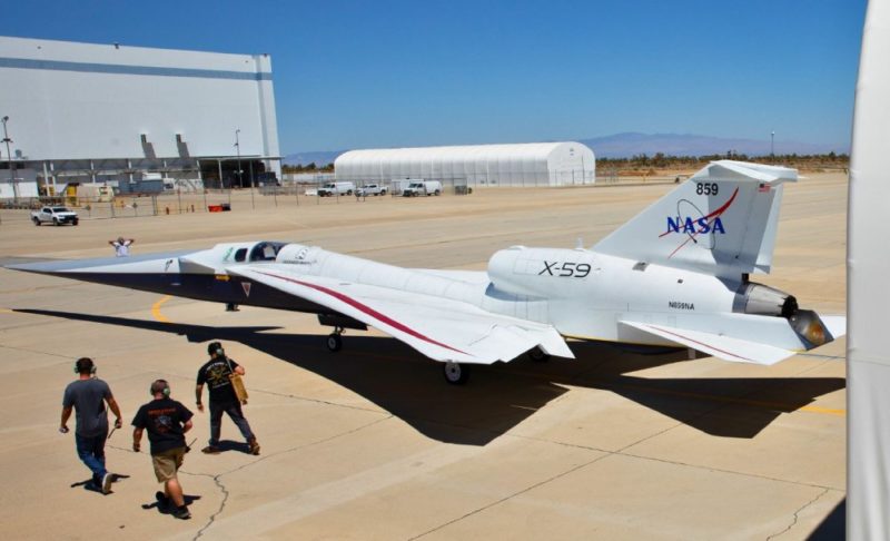 NASA 靜音超音速 X-59 成功首飛,為商用飛行鋪路