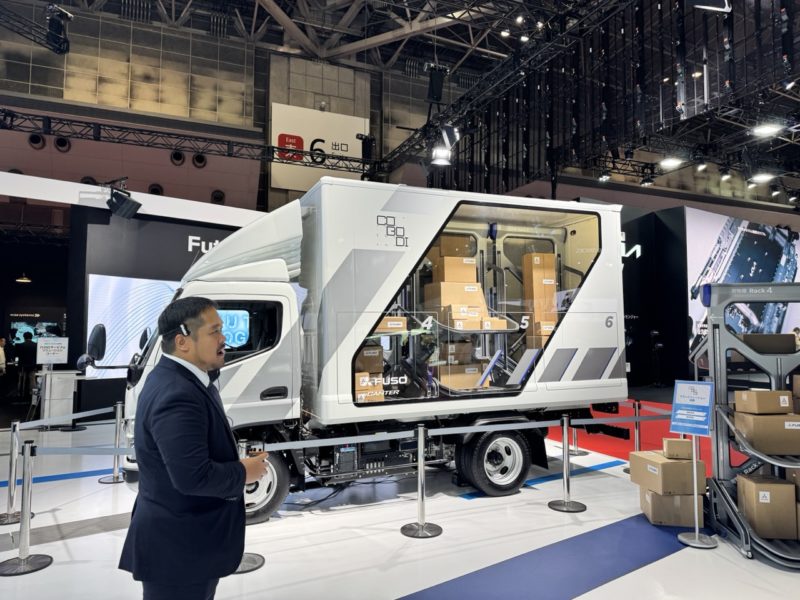 FUSO 發表創新物流方案 COBODI,司機每天可以多送 6 個點